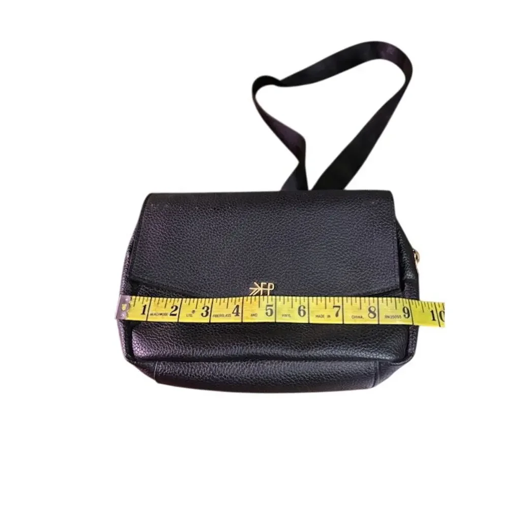 NWT Freshly Picked Black Diaper Bag Belt Bag Crossbody Fanny Pack Vegan Leather
